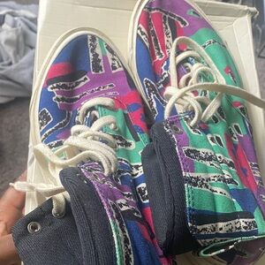 Fear of God Multicolor High-Top Sneakers